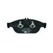 Jeu de 4 plaquettes de frein avant HELLA 8DB 355 020-681 - Visuel 3