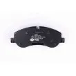 Jeu de 4 plaquettes de frein avant HELLA 8DB 355 020-691 - Visuel 3