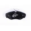 Jeu de 4 plaquettes de frein avant HELLA 8DB 355 020-731 - Visuel 3
