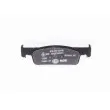 Jeu de 4 plaquettes de frein avant HELLA 8DB 355 020-801 - Visuel 3