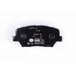 Jeu de 4 plaquettes de frein avant HELLA 8DB 355 020-871 - Visuel 3