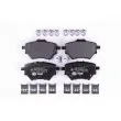 Jeu de 4 plaquettes de frein arrière HELLA 8DB 355 020-991 - Visuel 2