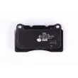 Jeu de 4 plaquettes de frein avant HELLA 8DB 355 021-151 - Visuel 3