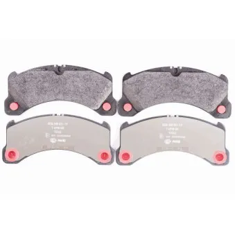 Jeu de 4 plaquettes de frein avant HELLA 8DB 355 021-191