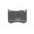 Jeu de 4 plaquettes de frein avant HELLA 8DB 355 021-211 - Visuel 3