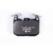 Jeu de 4 plaquettes de frein avant HELLA 8DB 355 021-271 - Visuel 3
