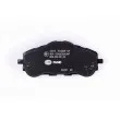 Jeu de 4 plaquettes de frein avant HELLA 8DB 355 021-321 - Visuel 3
