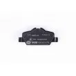 Jeu de 4 plaquettes de frein arrière HELLA 8DB 355 021-481 - Visuel 3