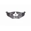 Jeu de 4 plaquettes de frein avant HELLA 8DB 355 021-531 - Visuel 3