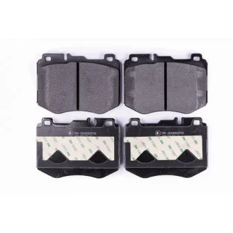 Jeu de 4 plaquettes de frein avant HELLA 8DB 355 021-671