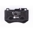 Jeu de 4 plaquettes de frein avant HELLA 8DB 355 021-741 - Visuel 3