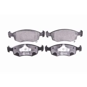 Jeu de 4 plaquettes de frein avant HELLA 8DB 355 021-751