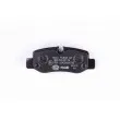 Jeu de 4 plaquettes de frein arrière HELLA 8DB 355 021-761 - Visuel 3