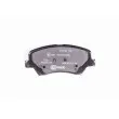 Jeu de 4 plaquettes de frein avant HELLA 8DB 355 021-781 - Visuel 3