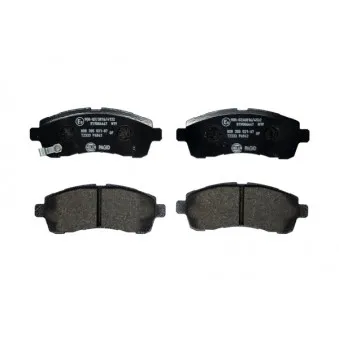 Jeu de 4 plaquettes de frein avant HELLA 8DB 355 021-871