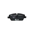 Jeu de 4 plaquettes de frein avant HELLA 8DB 355 021-881 - Visuel 3