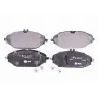 Jeu de 4 plaquettes de frein avant HELLA 8DB 355 021-921 - Visuel 1