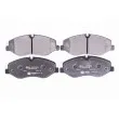 Jeu de 4 plaquettes de frein avant HELLA 8DB 355 021-961 - Visuel 1