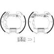 Kit de freins arrière (prémontés) HELLA 8DB 355 022-891 - Visuel 1