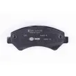 Jeu de 4 plaquettes de frein avant HELLA 8DB 355 023-011 - Visuel 3