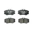 Jeu de 4 plaquettes de frein avant HELLA 8DB 355 023-071 - Visuel 1