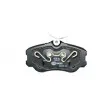 Jeu de 4 plaquettes de frein avant HELLA 8DB 355 023-071 - Visuel 3