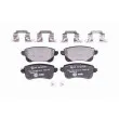 Jeu de 4 plaquettes de frein arrière HELLA 8DB 355 023-211 - Visuel 1