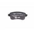 Jeu de 4 plaquettes de frein arrière HELLA 8DB 355 023-211 - Visuel 3