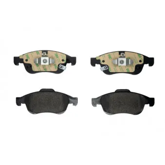 Jeu de 4 plaquettes de frein avant HELLA 8DB 355 023-251