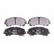 Jeu de 4 plaquettes de frein avant HELLA 8DB 355 024-621 - Visuel 1