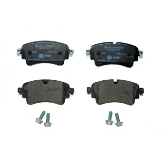 Jeu de 4 plaquettes de frein arrière HELLA 8DB 355 024-791