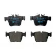 Jeu de 4 plaquettes de frein arrière HELLA 8DB 355 024-991 - Visuel 1