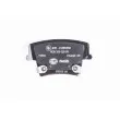 Jeu de 4 plaquettes de frein arrière HELLA 8DB 355 025-051 - Visuel 3