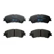 Jeu de 4 plaquettes de frein avant HELLA 8DB 355 025-081 - Visuel 1