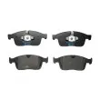 Jeu de 4 plaquettes de frein avant HELLA 8DB 355 025-261 - Visuel 1