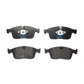 Jeu de 4 plaquettes de frein avant HELLA 8DB 355 025-261
