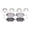 Jeu de 4 plaquettes de frein arrière HELLA 8DB 355 025-351 - Visuel 1