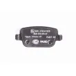 Jeu de 4 plaquettes de frein arrière HELLA 8DB 355 025-371 - Visuel 3