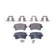 Jeu de 4 plaquettes de frein arrière HELLA 8DB 355 025-391 - Visuel 2