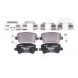 Jeu de 4 plaquettes de frein arrière HELLA 8DB 355 025-401 - Visuel 1