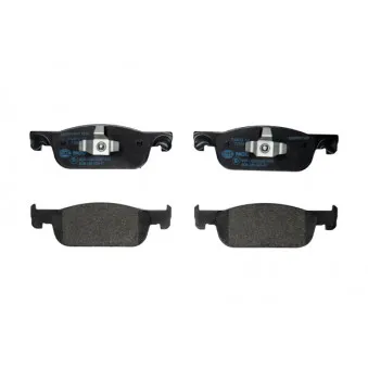 Jeu de 4 plaquettes de frein avant HELLA 8DB 355 025-471