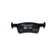 Jeu de 4 plaquettes de frein arrière HELLA 8DB 355 031-761 - Visuel 3