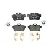 Jeu de 4 plaquettes de frein arrière HELLA 8DB 355 031-811 - Visuel 1