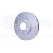 Jeu de 2 disques de frein avant HELLA 8DD 355 100-191 - Visuel 3