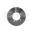 Jeu de 2 disques de frein avant HELLA 8DD 355 100-381 - Visuel 1