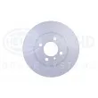 Jeu de 2 disques de frein avant HELLA 8DD 355 100-651 - Visuel 2