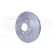 Jeu de 2 disques de frein avant HELLA 8DD 355 100-651 - Visuel 3