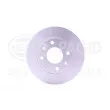 Jeu de 2 disques de frein avant HELLA 8DD 355 100-841 - Visuel 2