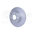 Jeu de 2 disques de frein arrière HELLA 8DD 355 101-101 - Visuel 3