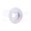 Jeu de 2 disques de frein avant HELLA 8DD 355 101-241 - Visuel 3